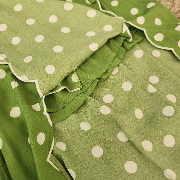 Free People Bali Audrey Set In Shamrock‎ Green Women's Size Large